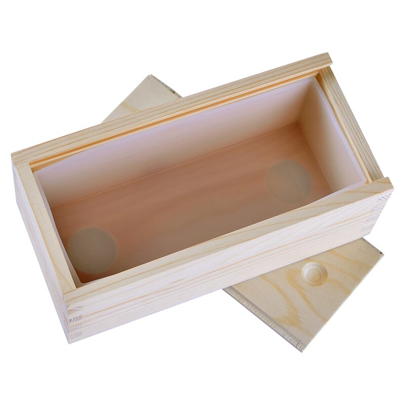 Wooden Soap Molds for Soap Making Large- 5 Lb Soap Molds Loaf with Cover,  Rectan