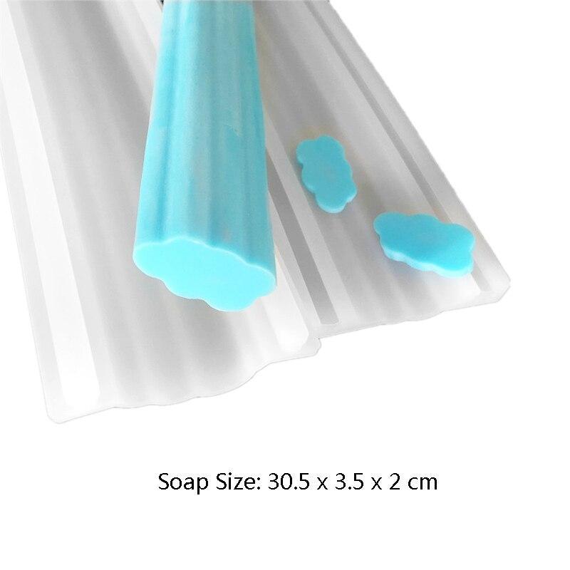 Rohrseifenform aus Silikon, handgefertigte Seifen, Dekorationsform