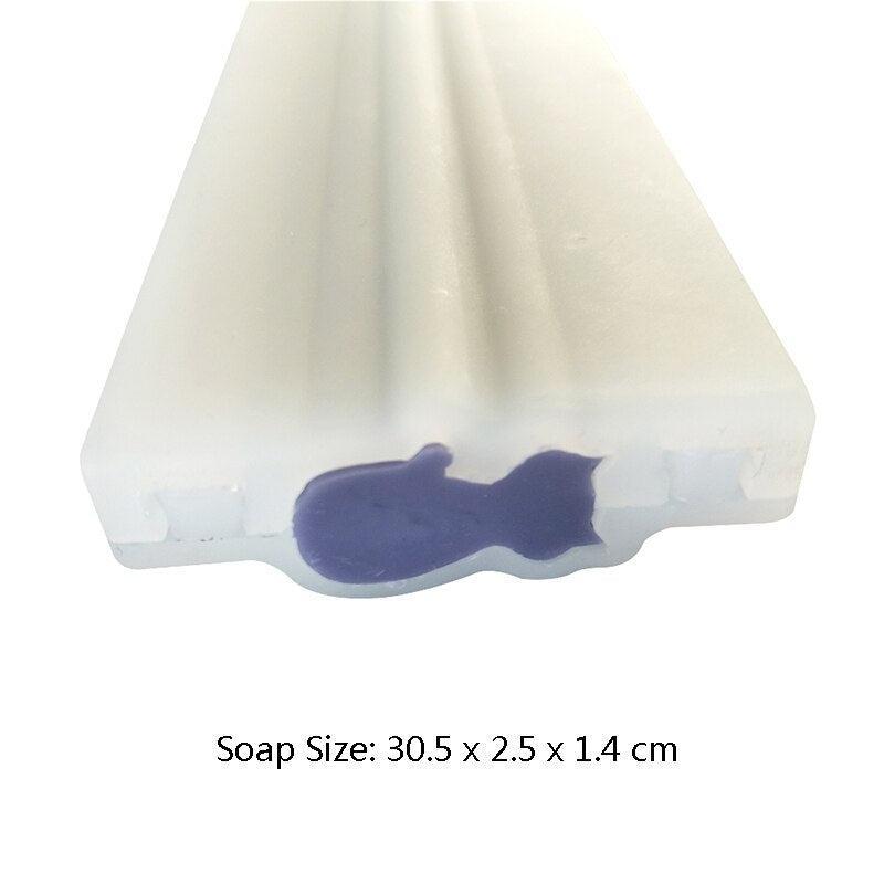 Rohrseifenform aus Silikon, handgefertigte Seifen, Dekorationsform