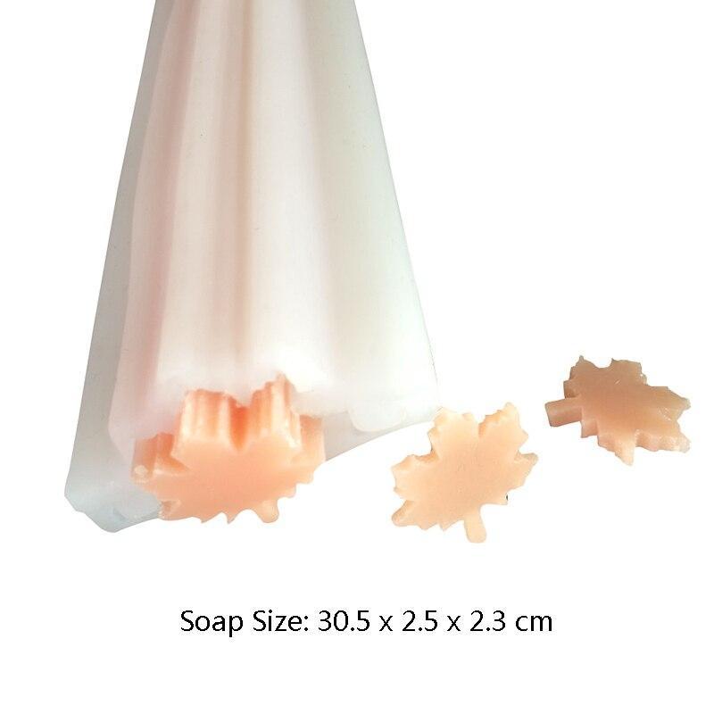 Rohrseifenform aus Silikon, handgefertigte Seifen, Dekorationsform