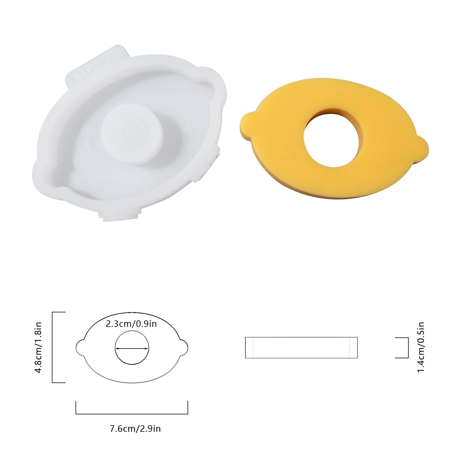 積み重ね可能なモジュラーキャンドルシリコン型