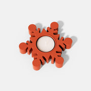 Christmas Snowflake Tealight Candle Holder Silicone Mold